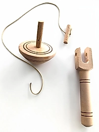 Ahşap Topaç - Topaç - Oyuncak Ahşap - Ahşap Oyuncak - Topaç