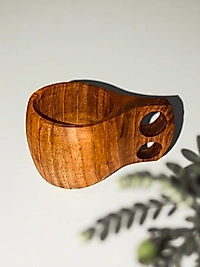 Kuksa Bardak - Tekli Kuksa Bardak - Ahşap Kuksa Bardak