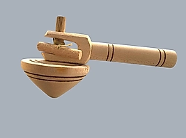 Ahşap Oyuncak - Hobi Oyuncak - Topaç - Ahşap Topaç