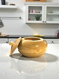 Şekerlik  - Ahşap Şekerlik - Kapaklı Şekerlik - Ahşap Kapaklı Şekerlik