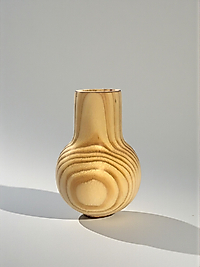 Ahşap Vazo - Vazo - Dekoratif Vazo