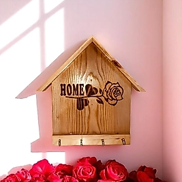 Home Yazılı Doğal Ahşap Anahtarlık