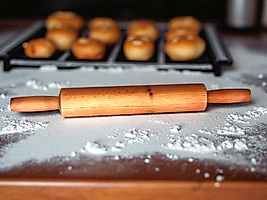 Merdane - Ahşap Merdane - Şef Merdanesi - Ahşap Şef Merdanesi